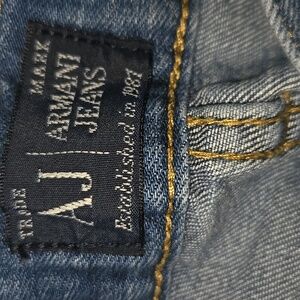 Mark Armani Jeans Size 38 X 34.